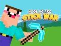 Spiel Noob gegen Pro Stockkrieg Online