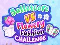 Spiel Balletcore gegen Blumenmode-Herausforderung Online