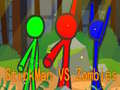 Spiel StickMan Brüder gegen Zombies Online