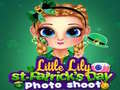 Spiel Kleine Lily: St. Patrick's Day Fotoshooting Online