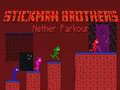 Spiel Stickman Brüder Nether Parkour Online