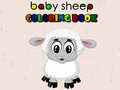 Spiel Malbuch für Baby-Schafe Online