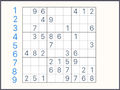 Spiel Klassisches Sudoku-Puzzle Online