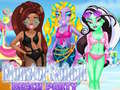Spiel Monster Schule Strandparty Online