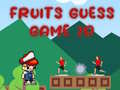 Spiel Früchte Ratenspiel2D Online