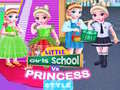 Spiel Mädchen Schule gegen Prinzessinnen Stil Online