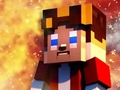 Spiel Blockige Feuerwelt Online