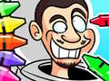 Spiel Skibidi Ausmalen Online