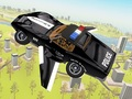 Spiel Fliegendes Auto-Spiel: Polizei-Spiele Online