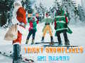 Spiel Verborgene Schneeflocken im Skigebiet Online