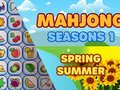 Spiel Mahjong Jahreszeiten 1 Frühling Sommer Online