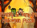 Spiel Franky & Vampir Halloween Puzzle Online