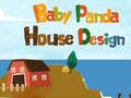 Spiel Baby-Panda-Hausdesign Online