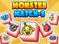 Spiel Monster Match-3 Online