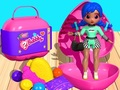 Spiel Überraschung: Make-up Puppe auspacken Online