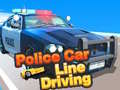 Spiel Polizeiauto Linienfahren Online
