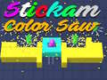 Spiel Stickman Farbige Säge Online