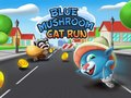 Spiel Blaue Pilz-Katzenlauf Online