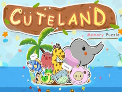 Spiel Cuteland Erinnerungs Puzzle Online