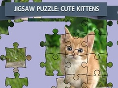 Spiel Puzzle mit süßen Kätzchen Online