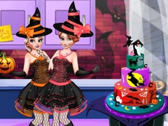 Spiel Halloween-Party-Kuchen Online