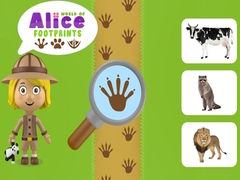 Spiel Welt von Alice Fußspuren Online