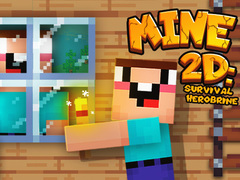 Spiel Mine 2D Überleben Herobrine Online