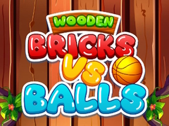Spiel Holzsteine gegen Bälle Online