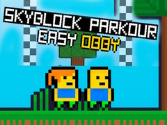 Spiel Skyblock Parkour Einfaches Obby Online