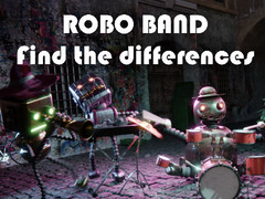 Spiel Roboterband - Finde die Unterschiede Online