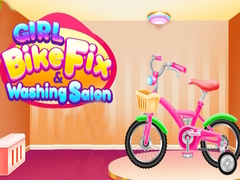 Spiel Mädchen Fahrrad Reparatur & Waschsalon Online