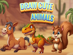 Spiel Zeichne süße Tiere Online