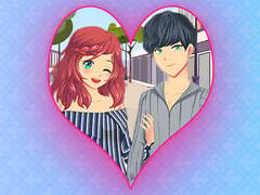 Spiel Romantisches Anime-Paare-Ankleidespiel Online