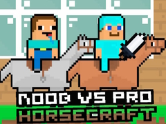 Spiel Noob gegen Pro HorseCraft Online