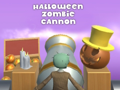 Spiel Halloween-Zombie-Kanone Online