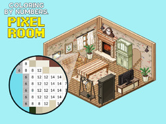 Spiel Ausmalen nach Zahlen: Pixelräume Online