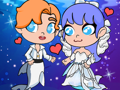 Spiel Welt der Hochzeiten der Meerjungfrauen Online
