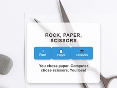 Spiel Schere, Stein, Papier Online