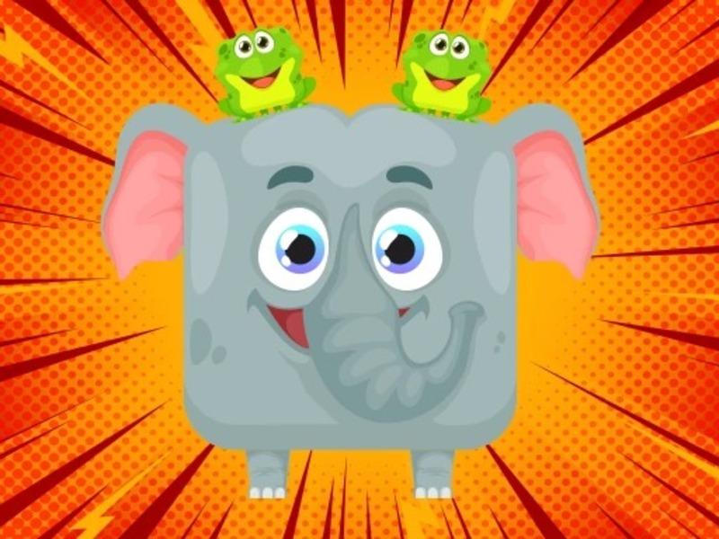 Spiel Jelly-Bauch. Mach den Elefanten Online