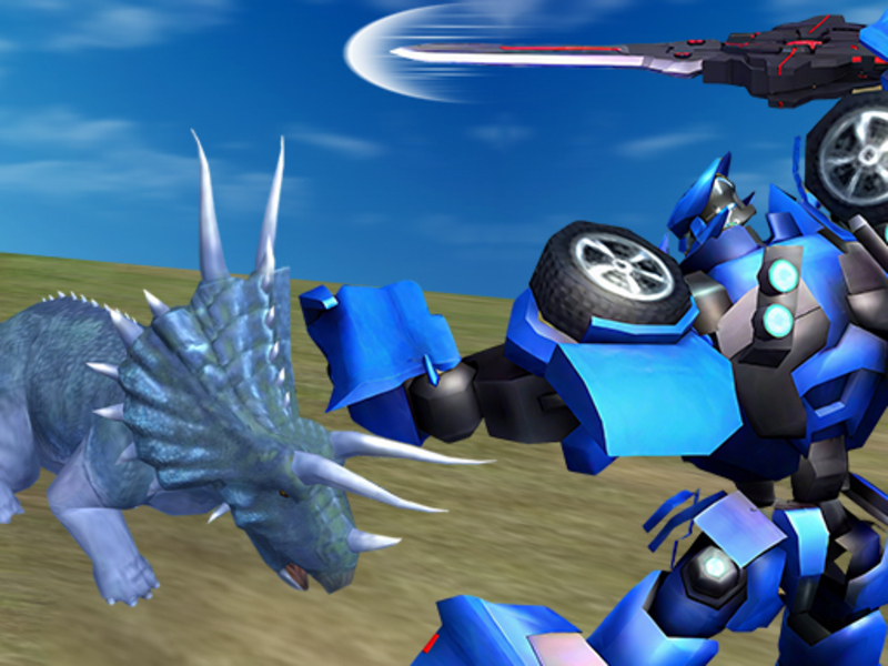 Spiel Jura-Dinosaurier-Mech Kampf Online