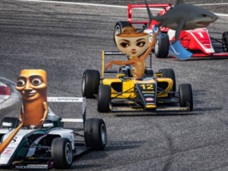 Spiel Brainrot Tung Tung Racing Online