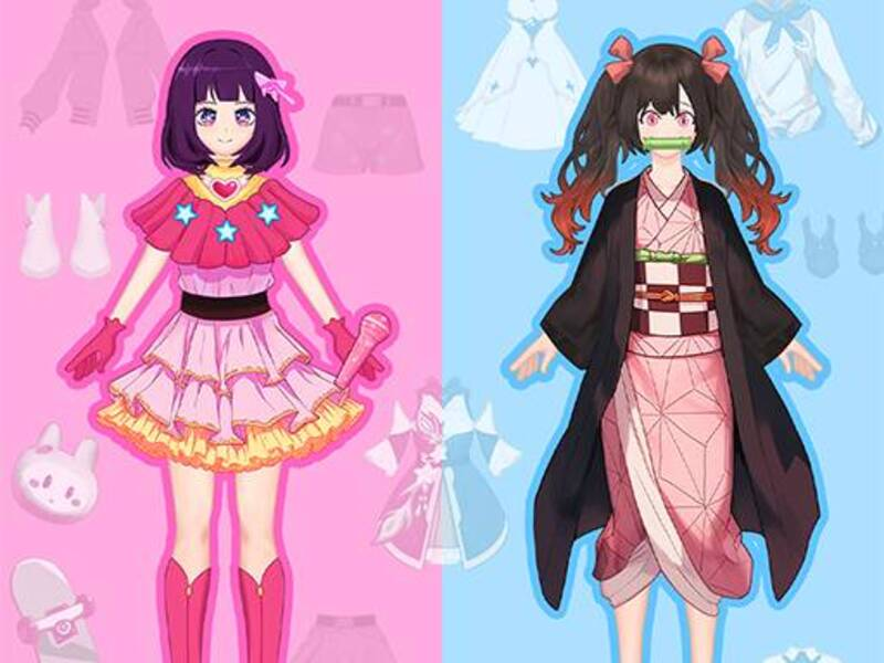 Spiel Anime Doll- DIY Cosplay Girl Online