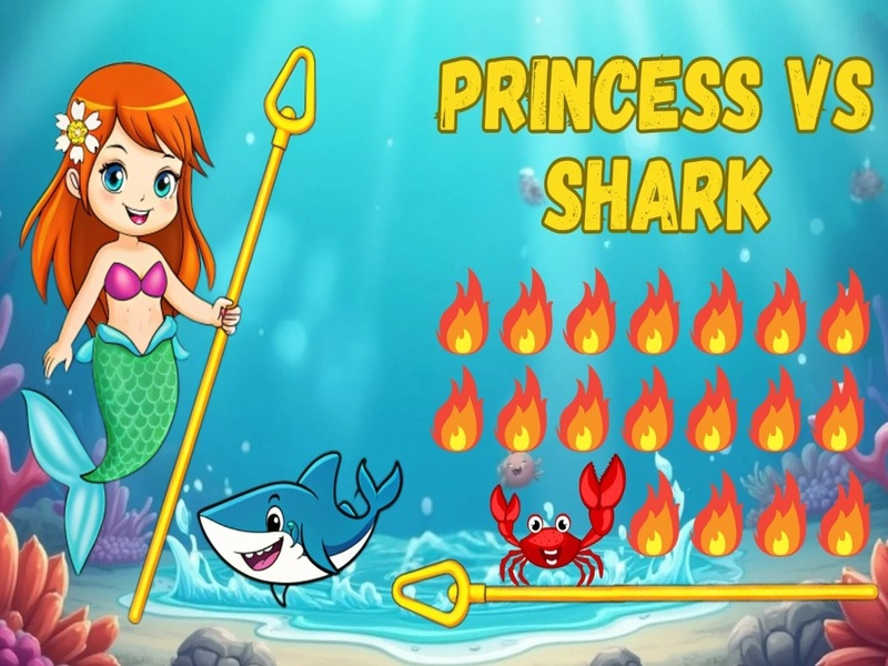 Spiel Prinzessin gegen Hai Online