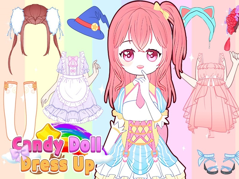 Spiel Bonbonpuppe verkleiden sich Online