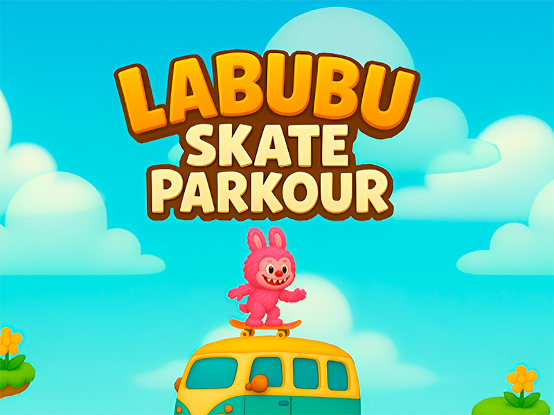 Spiel Labubu Skate Parkour Online