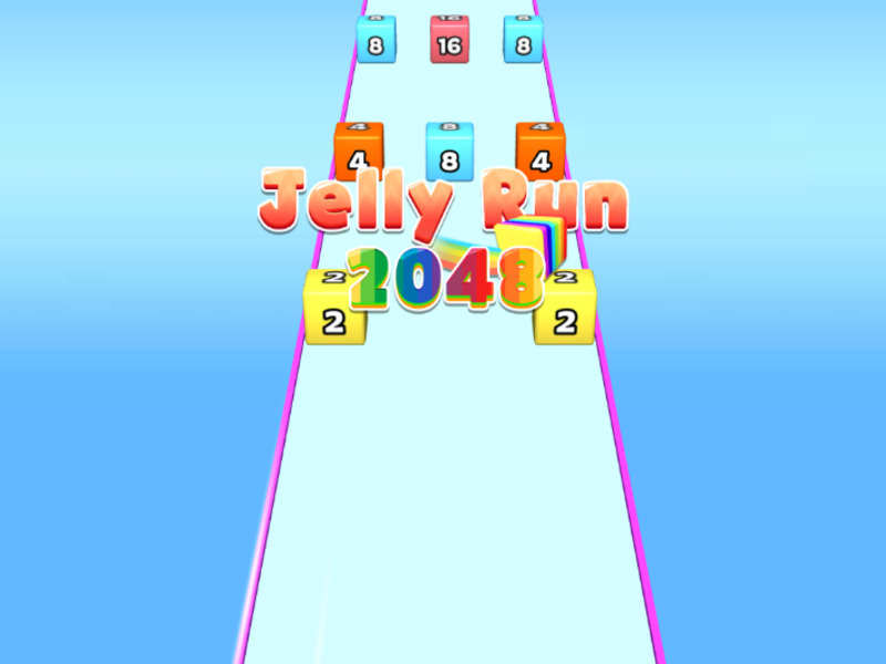 Spiel Jelly Run 2048 Online