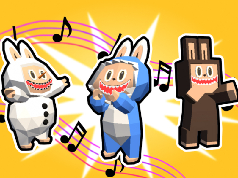 Spiel Musikalische Labubu: Machen Sie eine Melodie Online