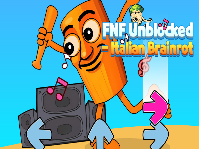 Spiel FNF entsperrte italienische Brainrot Online