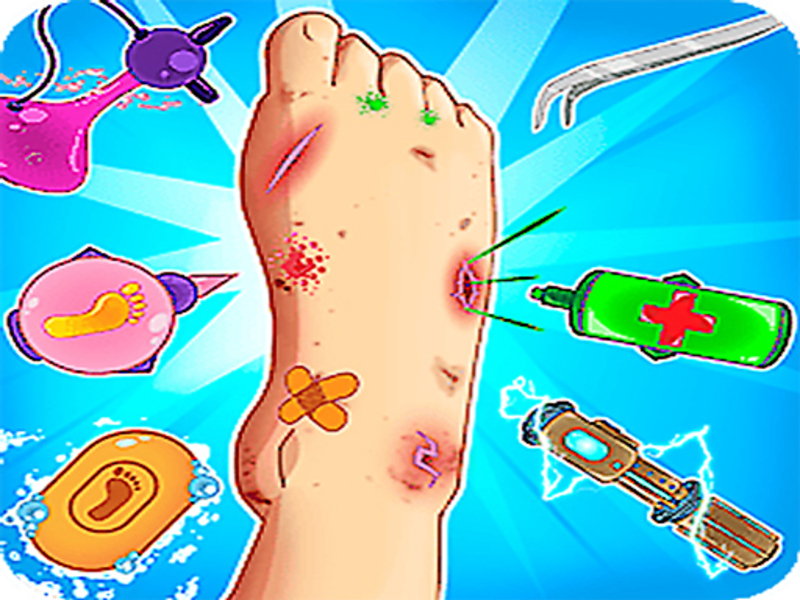 Spiel Füße Doktor Dringung Online