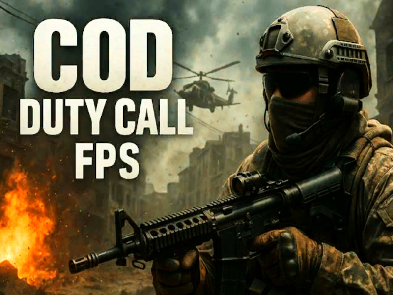 Spiel Kabeljau-Dienst rufen Sie FPS an Online